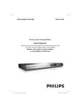Philips DVP3120K Karaoke DVD player User manual