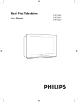 Philips 21PT5027C 21" real flat TV User manual