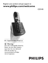 Philips CD1452B/79 User manual