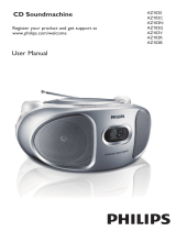 Philips AZ102C/98 User manual