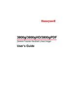 Honeywell 3800gPDF USB Kit Blanco User manual