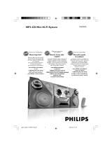Philips FWM575 User manual
