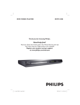 Philips DVP3120K/93 User manual