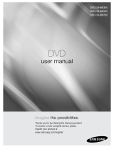 Samsung DVD-SH897M User manual