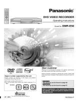 Panasonic DMR-E50EG9-S User manual