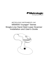 Metrologic Instruments MS9500 Voyager Series User manual