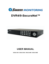 Swan dvr4 securanet User manual