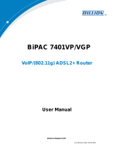 Billion 7401VGP User manual