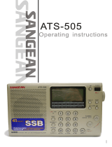 Sangean ATS-505P User manual
