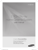 Samsung HT-B27200 User manual