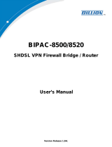 Billion Electric Company BiPAC 8500 User manual