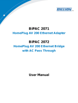 Billion BiPAC 2072 User manual
