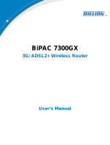 Billion Electric Company BiPAC 7300GX User manual