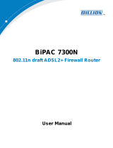 Billion 7300N User manual