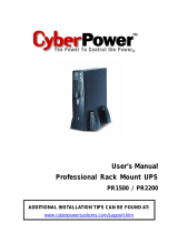 CyberPower PR2200 User manual