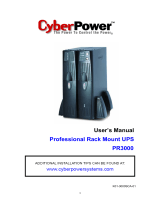 CyberPower PR3000SWRM2U User manual