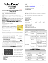 CyberPower CP800AVR User manual