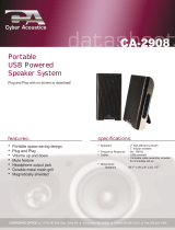 Cyber Acoustics CA-2908 Datasheet