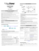 CyberPower CP550SLGTAA User manual