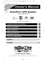 Tripp Lite Smart line interactive USB UPS System Owner's manual