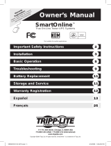 Tripp Lite SmartOnline Expandable UPS System Owner's manual