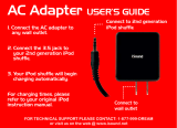 DreamGEAR i.Sound AC Adapter User guide
