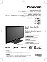 Panasonic TC-P54S1 User manual