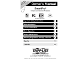 Tripp Lite SmartPro Tower UPS Owner's manual