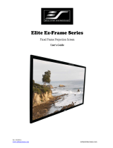 Elite Screens R120WV1 User guide