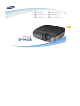Samsung SP-P400B User manual