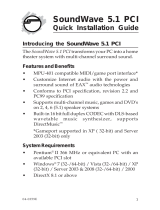 Sigma SoundWave 5.1 PCI Installation guide