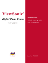ViewSonic DPX802WD-BW User manual