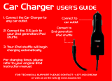 DreamGEAR i.Sound Car Charger User guide