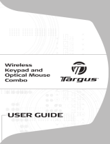 Targus Wireless Keypad + Mouse User manual
