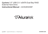 Aluratek ACDUES350F2TB User manual