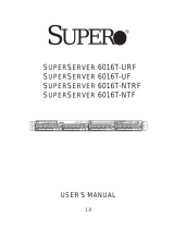 Supermicro SuperServer 6016T-NTF User manual