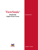 ViewSonic DPG801BK User manual