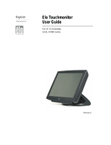 Elo TouchSystems 1522L 15" LCD User manual