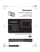 Panasonic DMC-FS15 Operating instructions