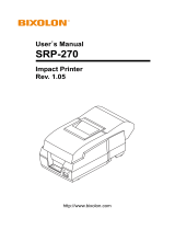 BIXOLON SRP-270 User manual