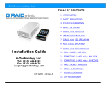 G-Technology 500GB G-Raid Mini Installation guide