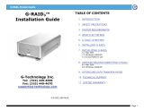 G-Technology G-RAID 6TB User guide