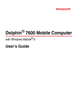 Honeywell Dolphin 7600 User manual