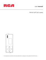 Audiovox TC1611 User manual