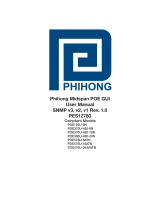 Phihong POE125U-8C User manual