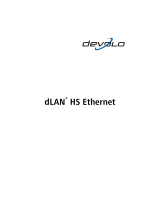 Devolo dLAN Highspeed Ethernet Owner's manual