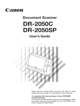 Canon imageFORMULA DR-2050C Owner's manual