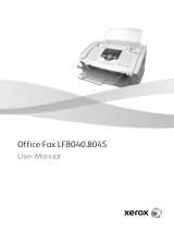 Xerox LF8040 User manual