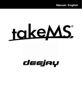 takeMS MEM-P3 Player deejay 16GB Weiß User manual
