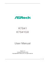 ASROCK K7S41GX User manual